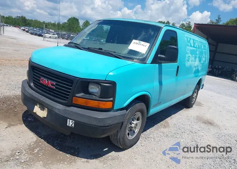2009 GMC Savana 2500 Work Van z USA, uszkodzony, nr VIN 1GTGG25K491124702